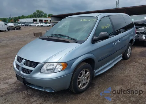 2003 Dodge Grand Caravan Sport из США, поврежденный, VIN 2D4GP44L03R155716
